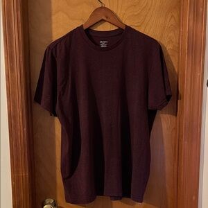 Alfani Men's Rich Burgundy Short Sleeve Tee